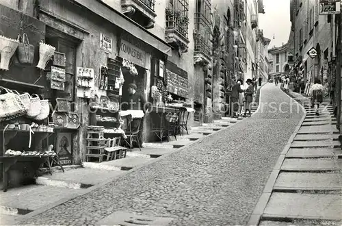 AK / Ansichtskarte Lugano_Lago_di_Lugano Via Cattedrale Lugano_Lago_di_Lugano