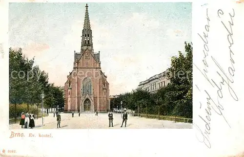 AK / Ansichtskarte Brno_Bruenn Klosterkirche Brno_Bruenn