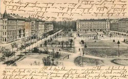 AK / Ansichtskarte Brno_Bruenn Platz der Republik Brno_Bruenn