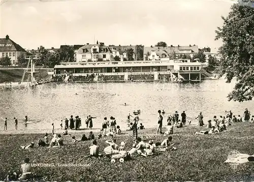 AK / Ansichtskarte Linkoeping Badestrand Linkoeping