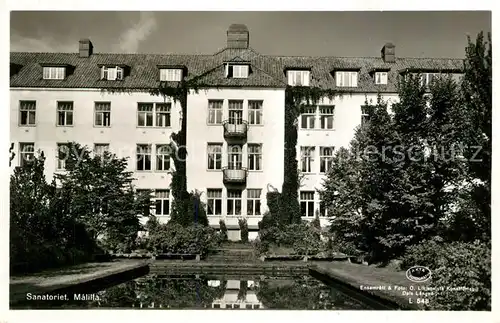 AK / Ansichtskarte Malilla Sanatoriet Sanatorium 