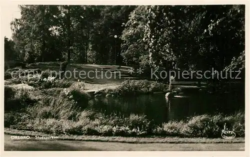 AK / Ansichtskarte oerebro Stadsparken Park oerebro