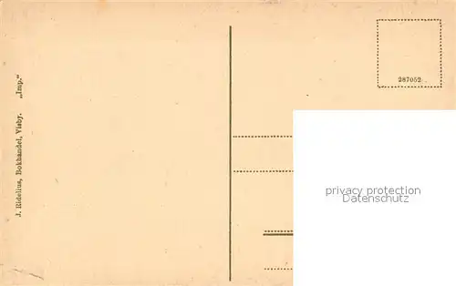 AK / Ansichtskarte Visby St Drotten Kirche Ruine Visby