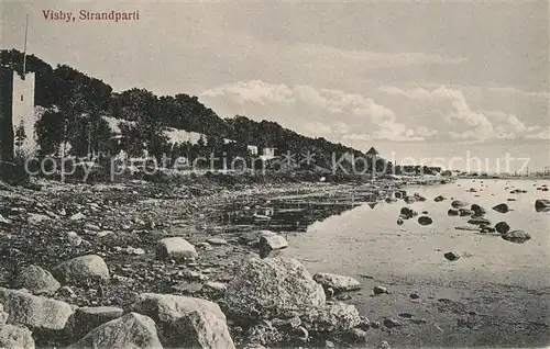 AK / Ansichtskarte Visby Strand Visby