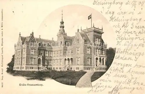 AK / Ansichtskarte Helsingborg Kulla Gunnarstorp Slott Schloss Helsingborg