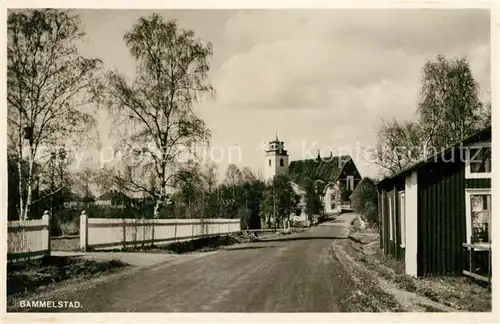 AK / Ansichtskarte Gammelstad Strassenpartie Kirche Gammelstad