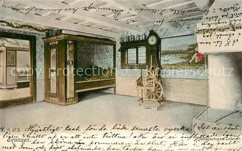 AK / Ansichtskarte Skansen Bollnaesstugan interioer Skansen