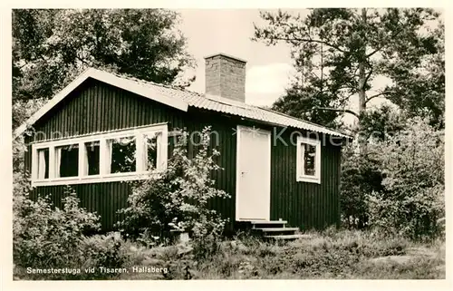 AK / Ansichtskarte Hallsberg Semesterstuga vid Tisaren Ferienhaus Hallsberg