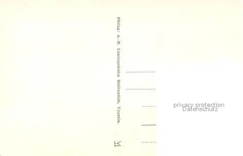 AK / Ansichtskarte Uppsala Domkyrkan Prediktsolen Domkirche Innenansicht Uppsala