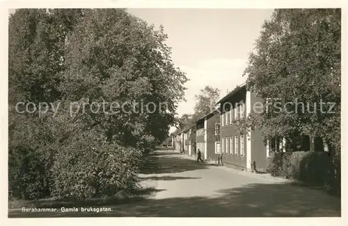 AK / Ansichtskarte Surahammar Gamla bruksgatan Surahammar