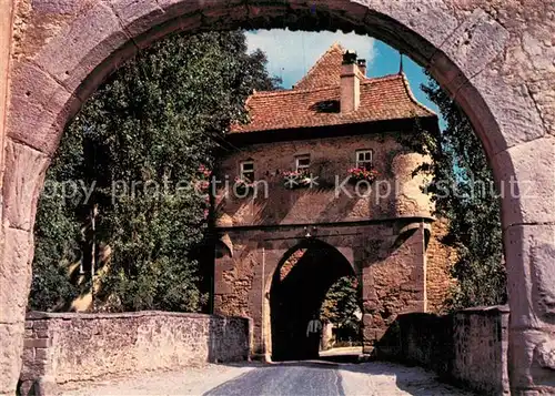 AK / Ansichtskarte Iphofen Mainbernheimer Tor Iphofen