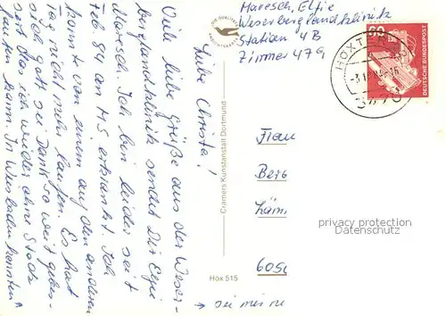 AK / Ansichtskarte Hoexter_Weser Alte Fachwerkhaeuser Weserberglndklinik Berliner Platz Dechanei Kloster Corvey Westerbachstrasse An der Weser Markt Hoexter Weser