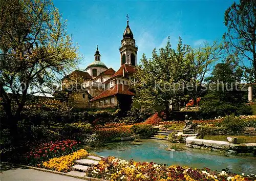 AK / Ansichtskarte Solothurn St Ursen Kathedrale und Chantier Anlage Solothurn