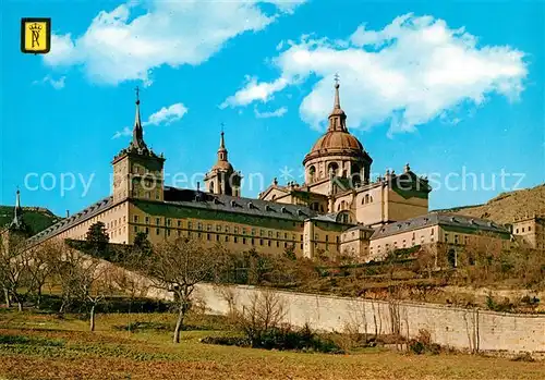 AK / Ansichtskarte El_Escorial El Monasterio desde la Huerta El_Escorial