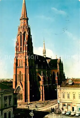 AK / Ansichtskarte Osijek_Croatia Kirche Osijek Croatia