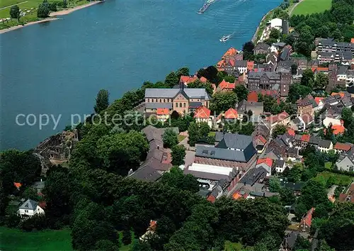 AK / Ansichtskarte Kaiserswerth St Suitbertus Basilika Fliegeraufnahme Kaiserswerth