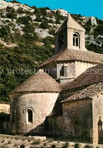 AK / Ansichtskarte Senanque Abbaye de Senanque Chevet de l Eglise 