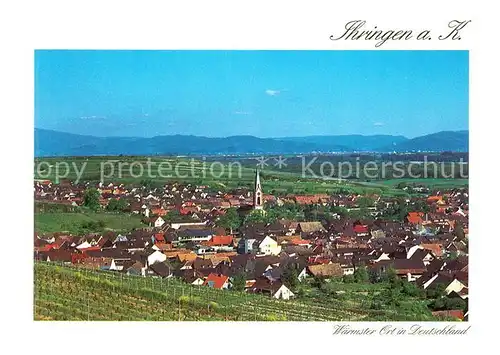 AK / Ansichtskarte Ihringen Panorama Ihringen