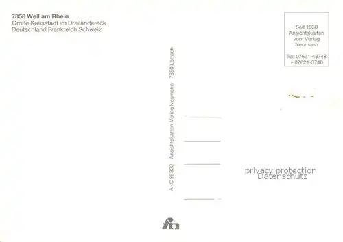 AK / Ansichtskarte Weil_am_Rhein Heimatmuseum Freibad Laguna Stapfelhaus Hauptstrasse Weil_am_Rhein