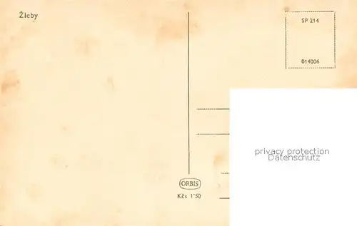 AK / Ansichtskarte Zleby  Zlebue