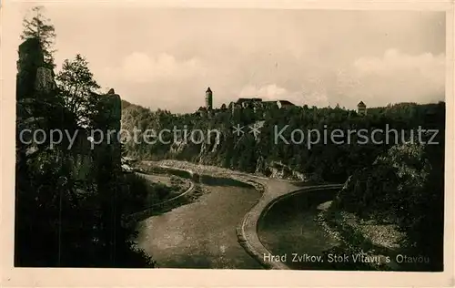 AK / Ansichtskarte Zvikov Hrad  Zvikov