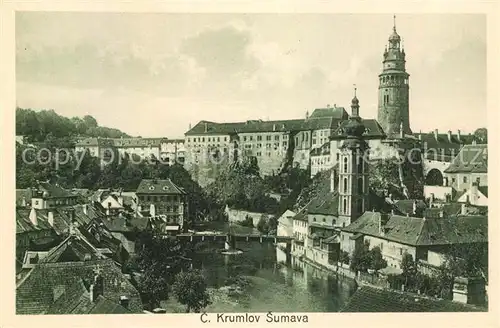 AK / Ansichtskarte Sumava_Boehmen C. Krumlov Sumava Boehmen