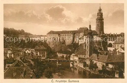AK / Ansichtskarte Sumava_Boehmen C. Krumlov Sumava Boehmen