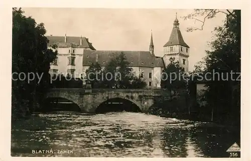 AK / Ansichtskarte Blatna Zamek Blatna