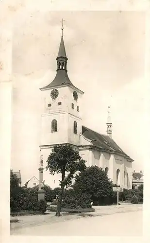 AK / Ansichtskarte Lazne_Bohdanec Kirche Lazne Bohdanec