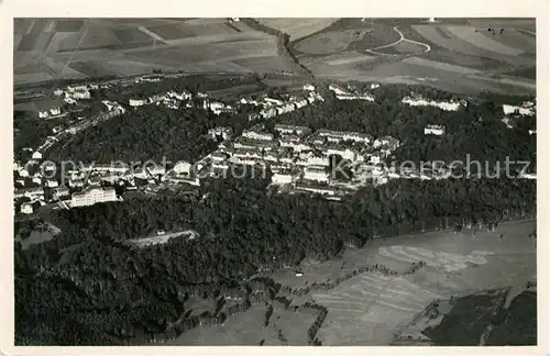 AK / Ansichtskarte Franzensbad_Tschechien Fliegeraufnahme Franzensbad_Tschechien
