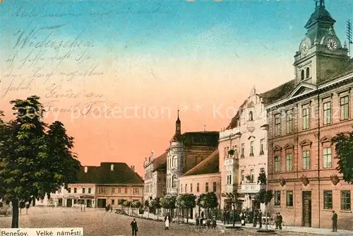 AK / Ansichtskarte Benesov_u_Prahy Velke namesti Benesov_u_Prahy