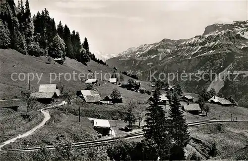 AK / Ansichtskarte Planalp Panorama Planalp