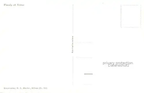 AK / Ansichtskarte Planalp Panorama Planalp