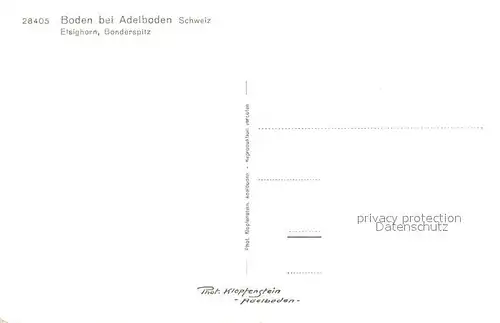 AK / Ansichtskarte Boden_Adelboden Panorama Elsighorn Bonderspitz Boden Adelboden