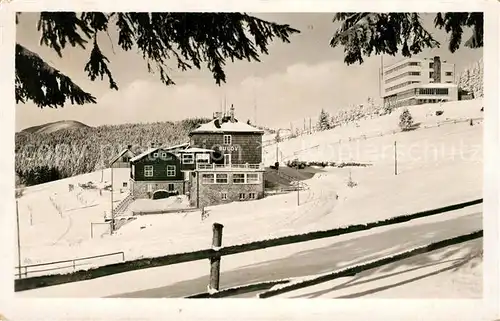 AK / Ansichtskarte Stare_Hamry Winterlandschaft Stare Hamry