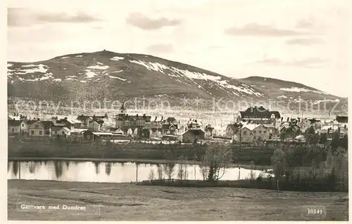 AK / Ansichtskarte Gallivare med Dundret Gallivare