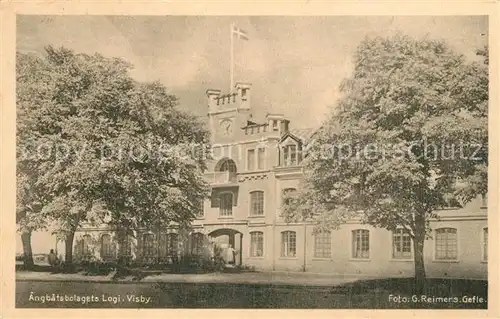 AK / Ansichtskarte Visby Angbatsbolagets Logi Visby