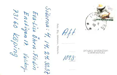 AK / Ansichtskarte Vaesteras Domkyrka vaestfasaden Domkirche Vaesteras