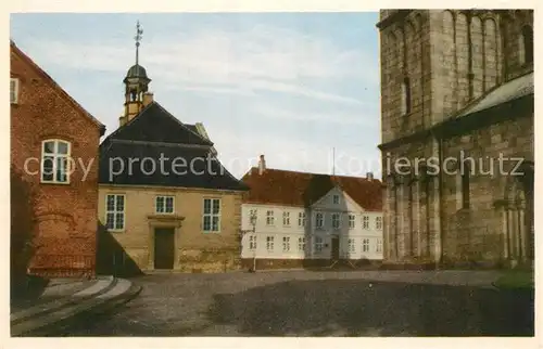 AK / Ansichtskarte Viborg Parti ved Domkirken og Museet Kirche Museum Viborg