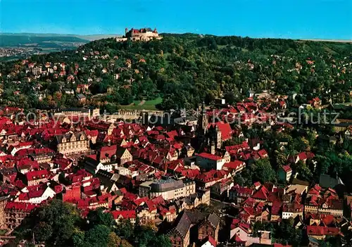 AK / Ansichtskarte Coburg Fliegeraufnahme Veste Panorama Coburg