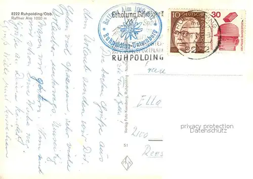 AK / Ansichtskarte Ruhpolding Raffner Alm Ruhpolding