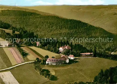 AK / Ansichtskarte Unterlengenhardt Fliegeraufnahme Paracelsus Haus Unterlengenhardt