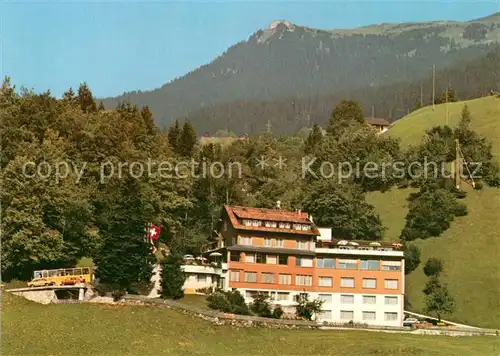 AK / Ansichtskarte Hasliberg_Goldern Hotel Gletscherblick Hasliberg Goldern