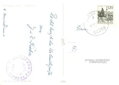 AK / Ansichtskarte Vrsic Postarski Dom Pohorje Vrsic