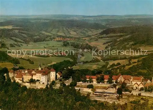 AK / Ansichtskarte Langenburg_Wuerttemberg Fliegeraufnahme Langenburg Wuerttemberg