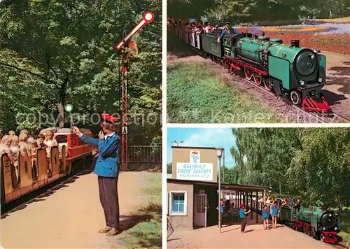 AK / Ansichtskarte Dresden Pioniereisenbahn Dresden