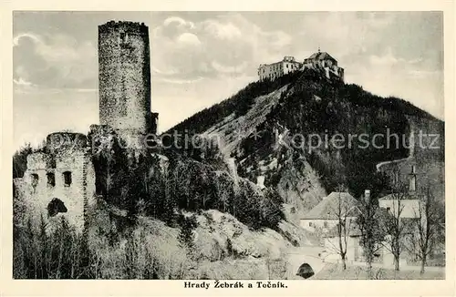 AK / Ansichtskarte Tocnik_Krivokltsko Hrady Zebrak Tocnik Krivokltsko