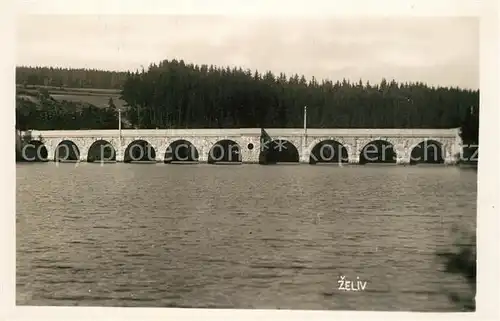 AK / Ansichtskarte Zeliv Brueckenpartie Zeliv