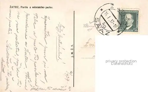 AK / Ansichtskarte Zatec  zatec