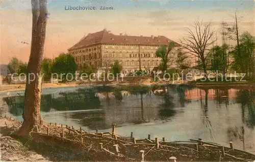 AK / Ansichtskarte Libochovice Schloss Libochovice